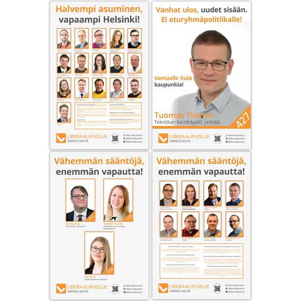 Liberal Party 2017 provincial election poster