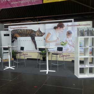 LVI-Lämpöpartnerit exhibition stand